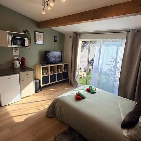 아파트 Avec Jardin Prive Et Parking Gratuit